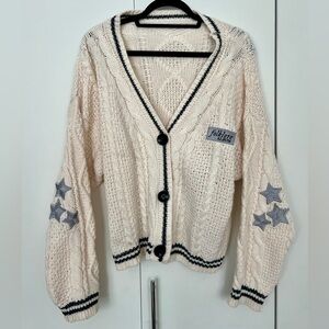 Taylor Swift Folklore Cable Knit Cardigan